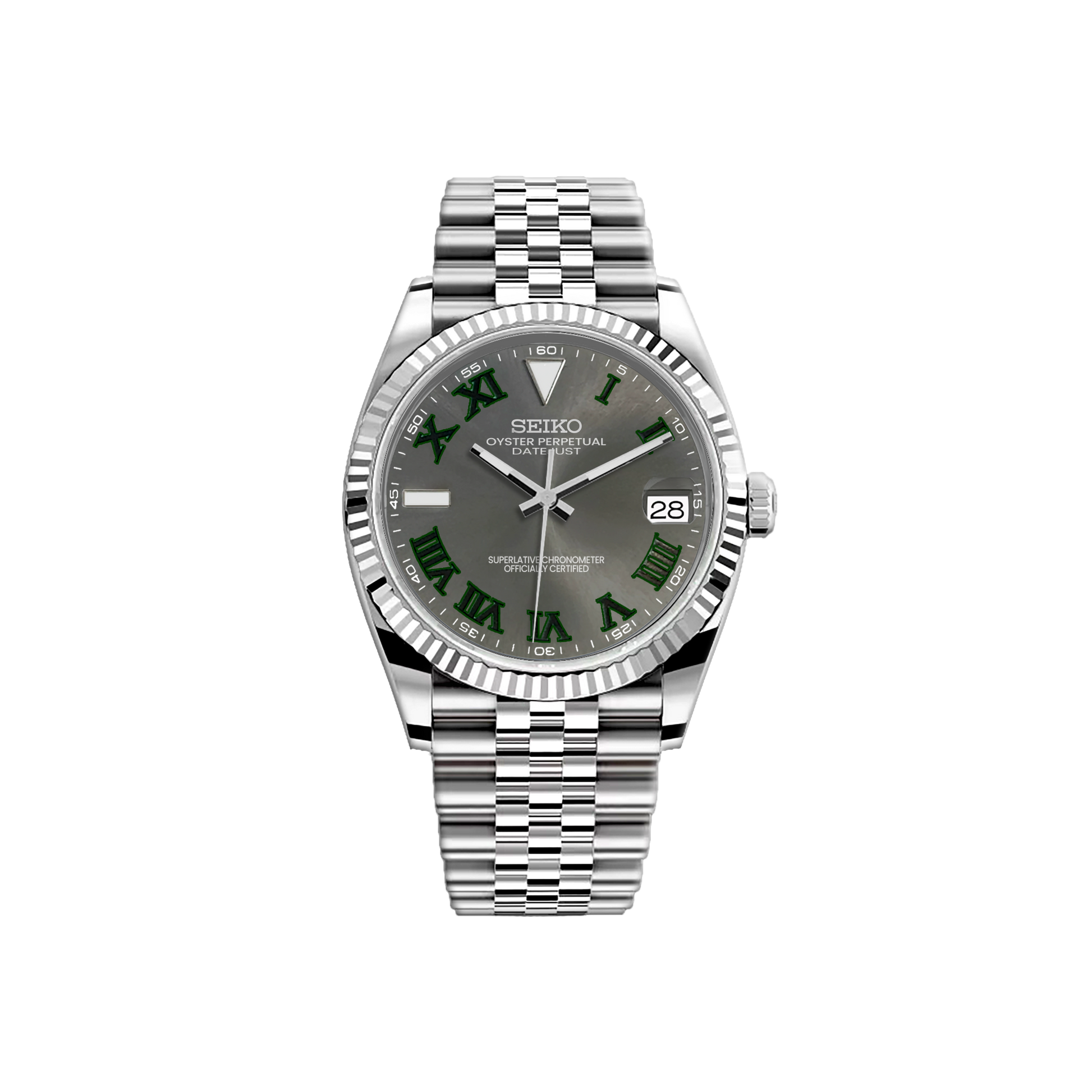 Seiko Mod DateJust - Wimbledon