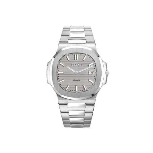 Seiko Mod Nautilus - Argent - Gris