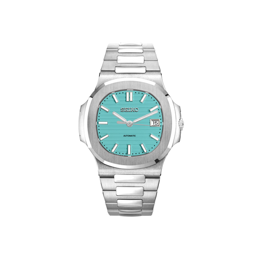 Seiko Mod Nautilus - Argent - Tiffany