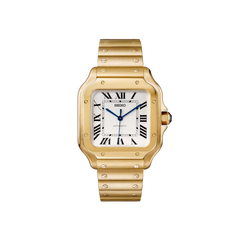 Seiko Mod Santos - Or - Blanc